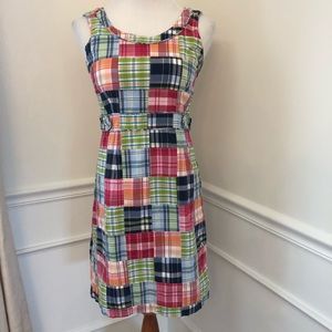 L.L. Bean Madras Dress